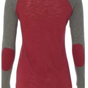 Boxercraft Preppy Patch Garnet Long Sleeve T-Shirt